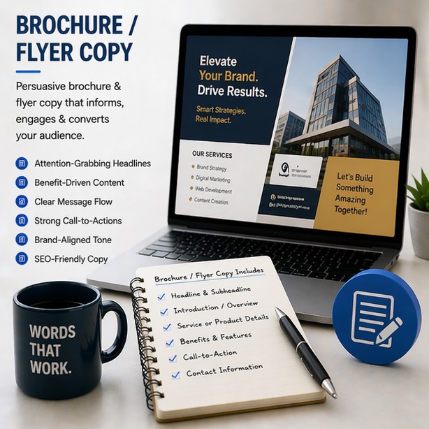 Brochure / flyer copy