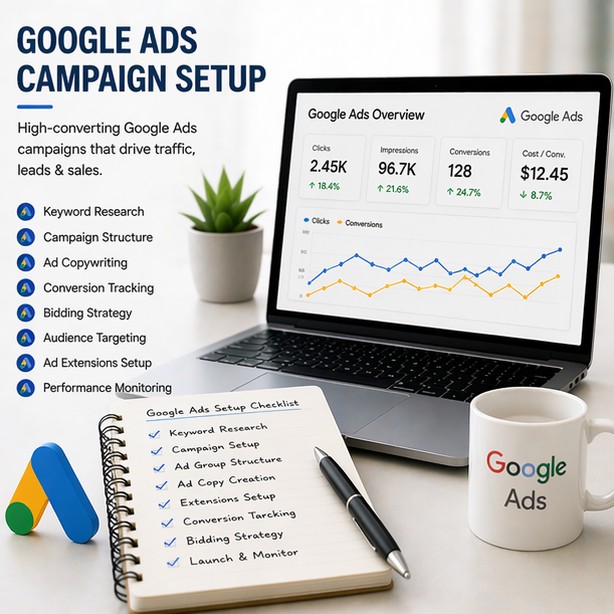 Google Ads campaign setup