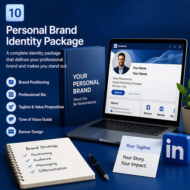 Personal brand identity package
