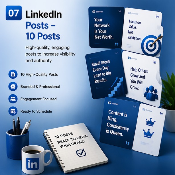 LinkedIn posts — 10 posts