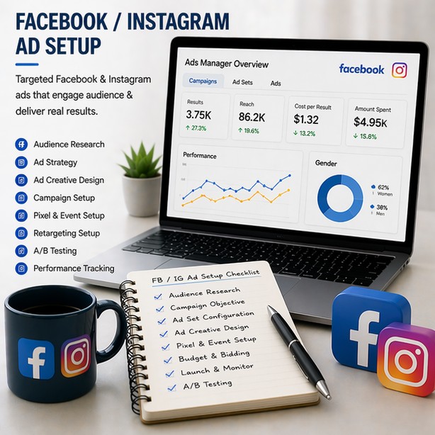 Facebook / Instagram ad setup