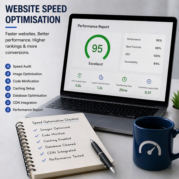 Website speed optimisation
