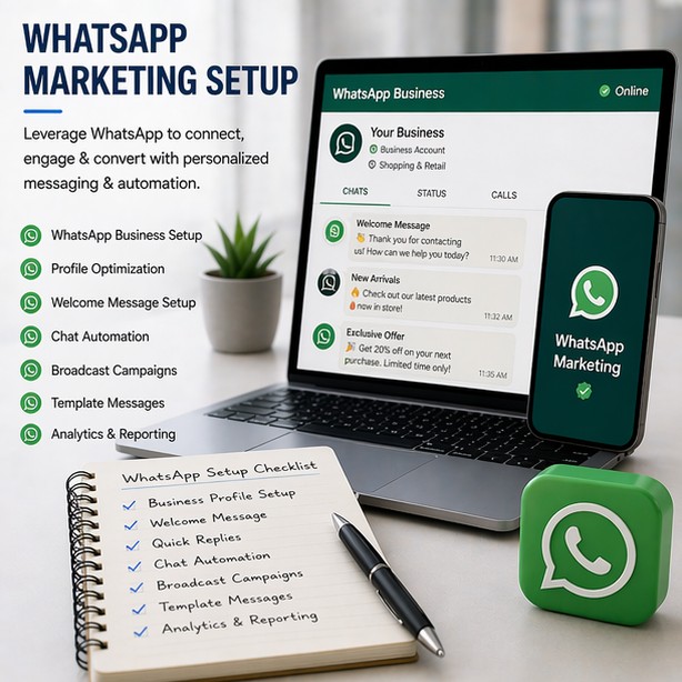 WhatsApp marketing setup
